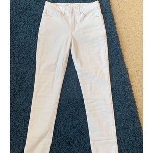 Seven7 White Skinny Jeans